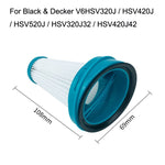 2 Filter Element Accessories for Black Decker HSV320J / HSV420J