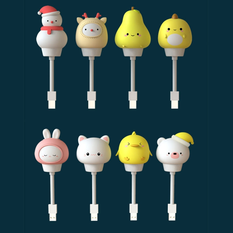 Cartoon USB Power Mini luce notturna, stile:, Direct Plug-in, Remote Control Version