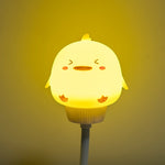 Mini luce notturna USB cartoon con telecomando e plug-in diretto