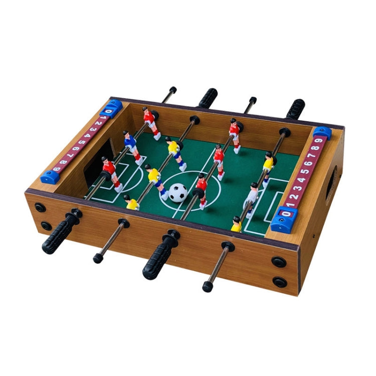 Mini calciobalilla in legno per interni 36x26x6 cm