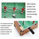 Mini calciobalilla in legno per interni 36x26x6 cm