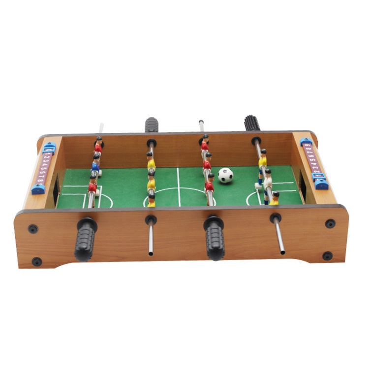 Mini calciobalilla in legno per interni 36x26x6 cm