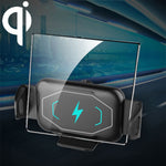 S15 15W QI Supporto di ricarica wireless per auto magnetico per telefono con schermo pieghevole, S15