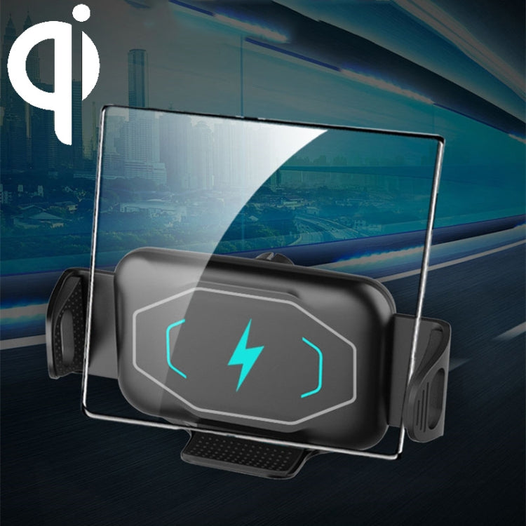 S15 15W QI Supporto di ricarica wireless per auto magnetico per telefono con schermo pieghevole, S15