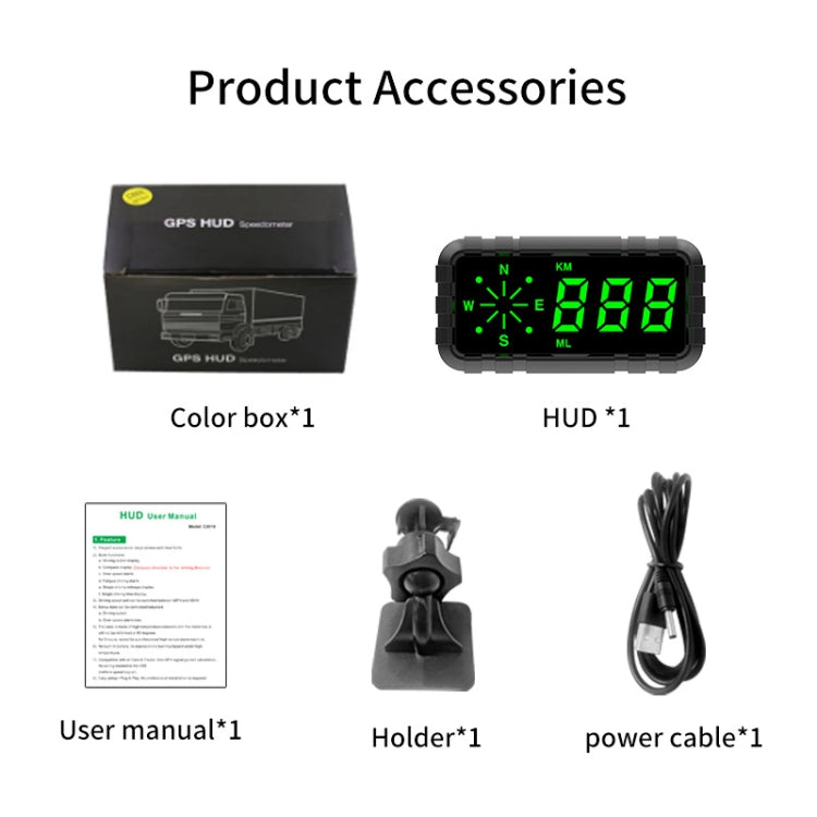 C3010 Allarme velocità display head-up per auto, C3010 HUD