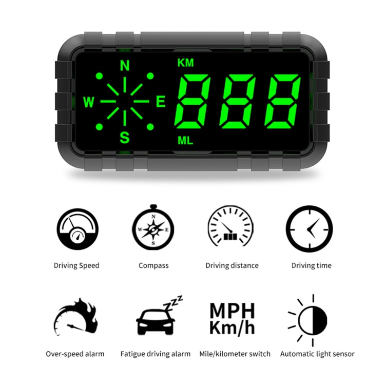 C3010 Allarme velocità display head-up per auto, C3010 HUD