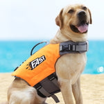 Costume da bagno con giubbotto salvagente stampato riflettente, S, M, L, XL