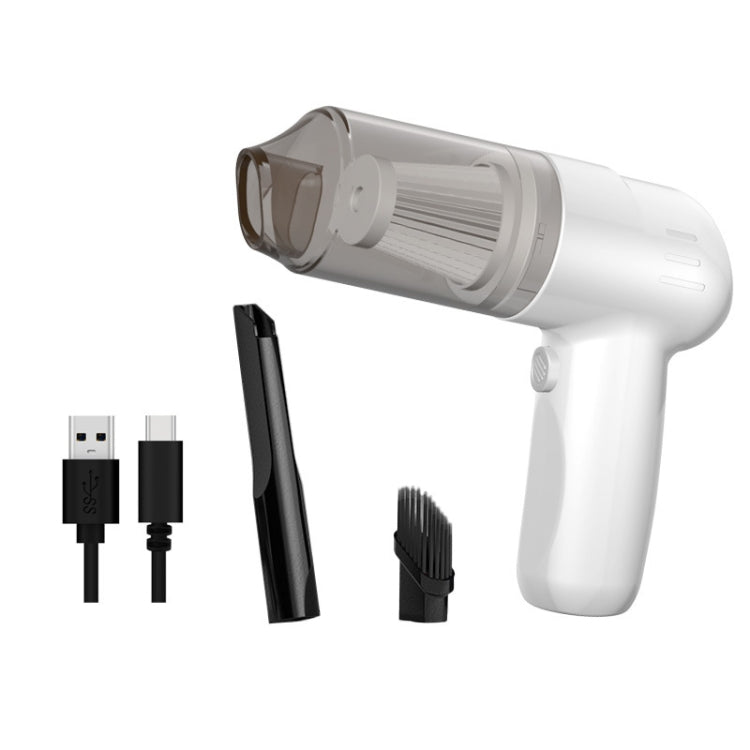 FL-8803 Aspirapolvere per auto portatile portatile, stile:, 3.7V Wireless Charging (Black), 3.7V Wireless Charging (White), 7.4V Charging Upgrade (Black), 7.4V Charging Upgrade (White), 12V Car Plug-in (Black), 12V Car Plug-in (White)