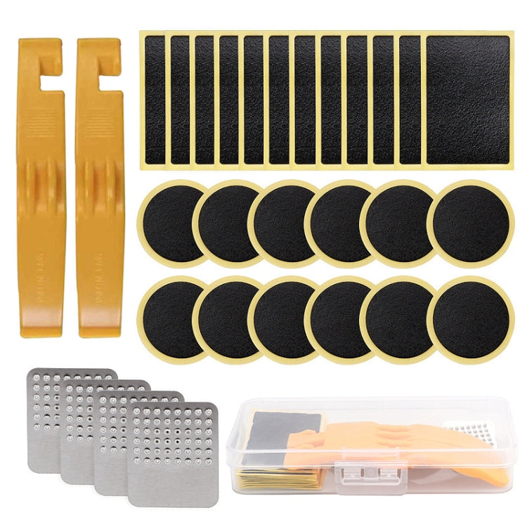 Kit di riparazione pneumatici per biciclette, 30 PCS / Set Black Iron Tire Lever, 30 PCS / Set Widen Tire Lever, 30 PCS / Set Yellow Tire Lever, 26 PCS / Set Fish Type Tire Lever, 18 PCS / Set Iron Tire Lever, 18 PCS / Set Plastic Tire Lever           ...