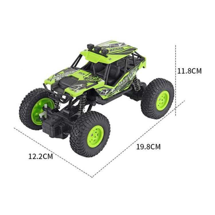 Veicolo fuoristrada telecomandato in lega JZRC che ricarica il giocattolo dell'automobile telecomandata per i bambini, Small Green, Small Blue, Medium Alloy Black, Medium Alloy Silver, Large Alloy Black, Large Alloy Silver