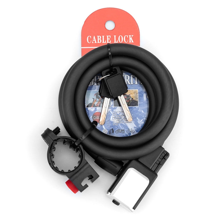 Lucchetto cavo antifurto per mountain bike 1-1,8m