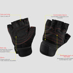 Guanti antiscivolo per palestra ST-2120 S M L XL