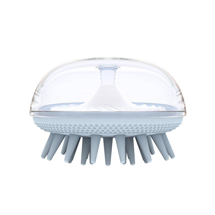 Spazzola per shampoo per massaggio alla testa in silicone da 3 pezzi, Blue, Pink, White, Yellow
