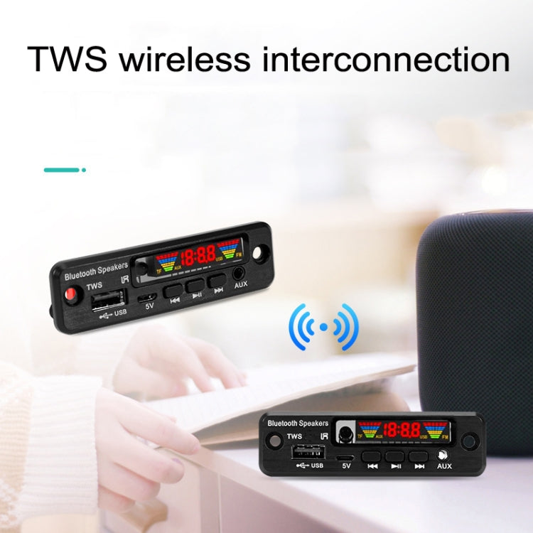 Scheda di decodifica MP3 Bluetooth senza fili TWS da 2 PC, 2 PCS TWS Wireless Bluetooth