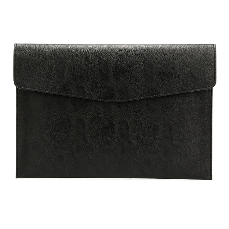 Custodia a maniche in pelle PU con motivo litchi per laptop da 13,3 pollici, stile:, Single Bag (Light Brown), Single Bag  (Dark Brown), Single Bag ( Black ), Liner Bag + Power Bag  (Light Brown), Liner Bag + Power Bag  (Dark Brown)                    ...