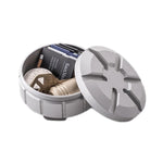 Contenitore per pillole di pronto soccorso portatile da esterno in acciaio inossidabile, Black, Silver