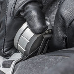 Contenitore per pillole di pronto soccorso portatile da esterno in acciaio inossidabile, Black, Silver