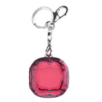 Custodia protettiva per auricolari con motivo a rombi PC per Samsung Galaxy Buds Live / Buds 2 / Buds Pro, Transparent, Transparent Black, Transparent Pink, Transparent Yellow, Transparent  Blue, Electroplate Rose Pink, Electroplate  Silver            ...