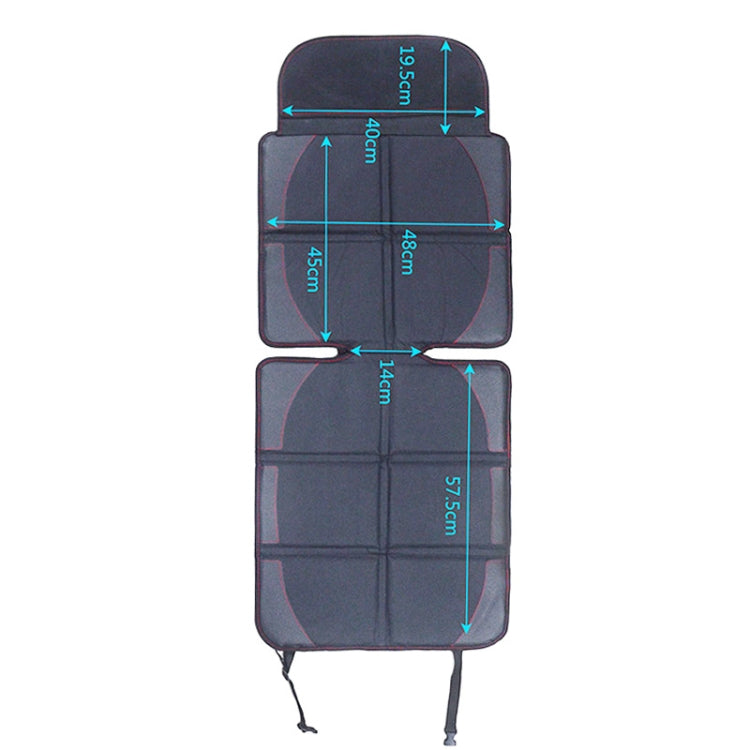 Imbottitura antiscivolo per seggiolino auto per bambini, Black, Anti Scratch Mat 2