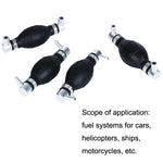 2 PCS Pompa carburante direzionale per alimentazione olio auto / barca / moto, dimensioni:, 6mm, 8mm, 10mm, 12mm