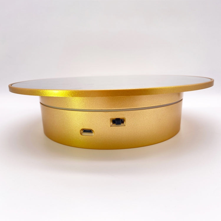 Giradischi bidirezionale a specchio da 20 cm Espositore per giradischi per riprese video Giradischi, Gold, Silver