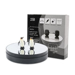 25 cm velocità regolabile espositore rotante elettrico puntelli per riprese video giradischi, Black Mirror, White Mirror, Golden Mirror, Silver Mirror
