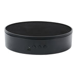 Giradischi per espositori rotanti a velocità regolabile da 15 cm, White Mirror, Black Mirror, White Velvet, Black Velvet