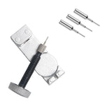 3 PCS Dispositivo di rimozione del perno di collegamento del cinturino dell'orologio regolabile in altezza in metallo, No.2068 Adjusting Repair Tool Black, No.2068 Adjusting Repair Tool Silver, No.2068 Adjusting Repair Tool Red                         ...