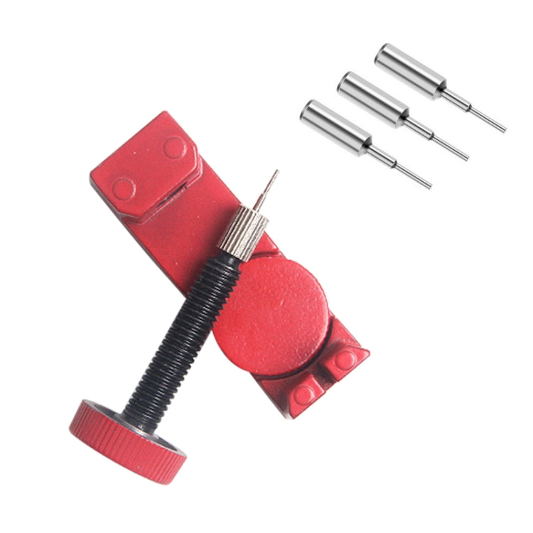 3 PCS Dispositivo di rimozione del perno di collegamento del cinturino dell'orologio regolabile in altezza in metallo, No.2068 Adjusting Repair Tool Black, No.2068 Adjusting Repair Tool Silver, No.2068 Adjusting Repair Tool Red                         ...
