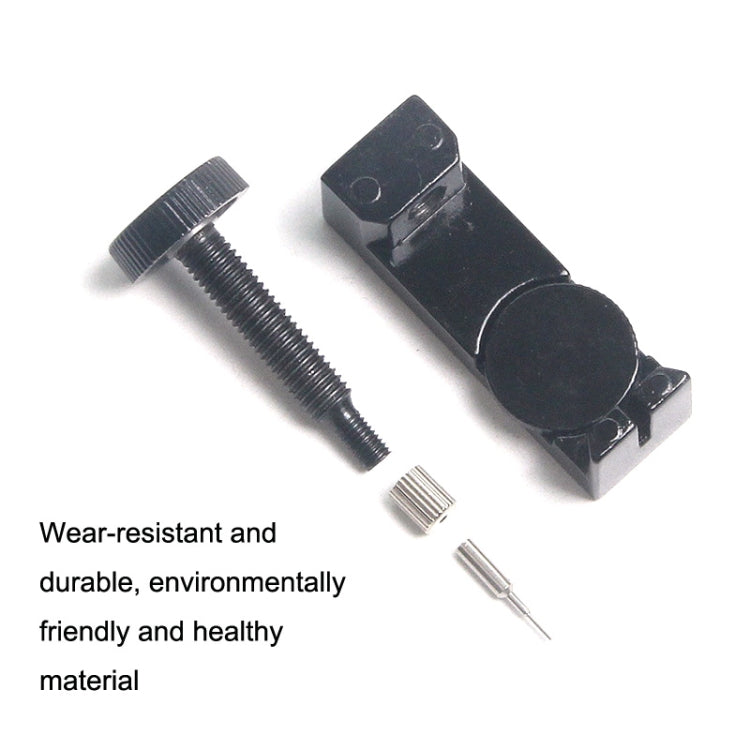 3 PCS Dispositivo di rimozione del perno di collegamento del cinturino dell'orologio regolabile in altezza in metallo, No.2068 Adjusting Repair Tool Black, No.2068 Adjusting Repair Tool Silver, No.2068 Adjusting Repair Tool Red                         ...