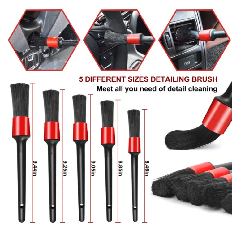 Spazzola per la pulizia dell'autolavaggio Guanti impermeabili per autolavaggio, 18 PCS / Set