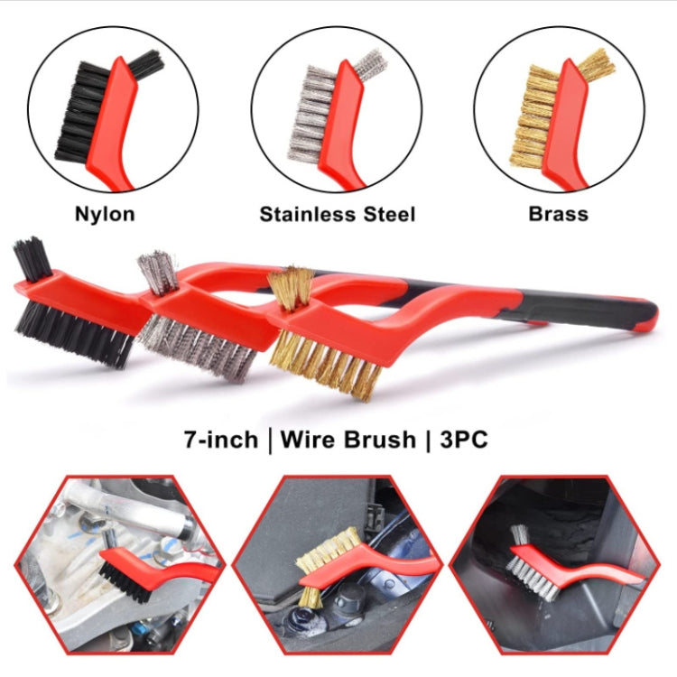 Spazzola per la pulizia dell'autolavaggio Guanti impermeabili per autolavaggio, 18 PCS / Set