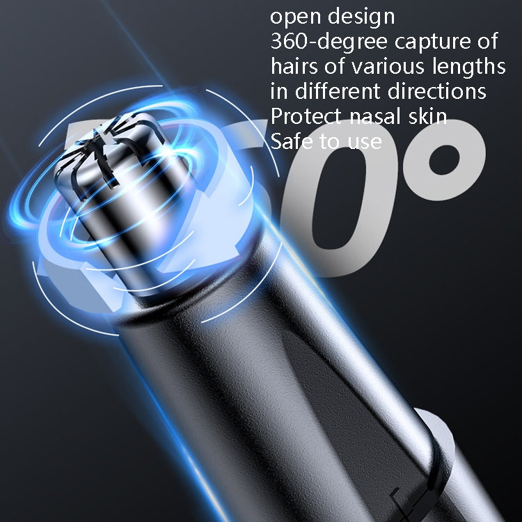 Cesoia elettrica per taglio di capelli nasali YD-112, stile:, Nose Hair Device+Shaver