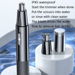 Cesoia elettrica per taglio di capelli nasali YD-112, stile:, Nose Hair Device+Shaver