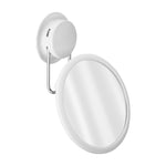 Specchio da bagno senza unghie Specchio da trucco pieghevole rotante