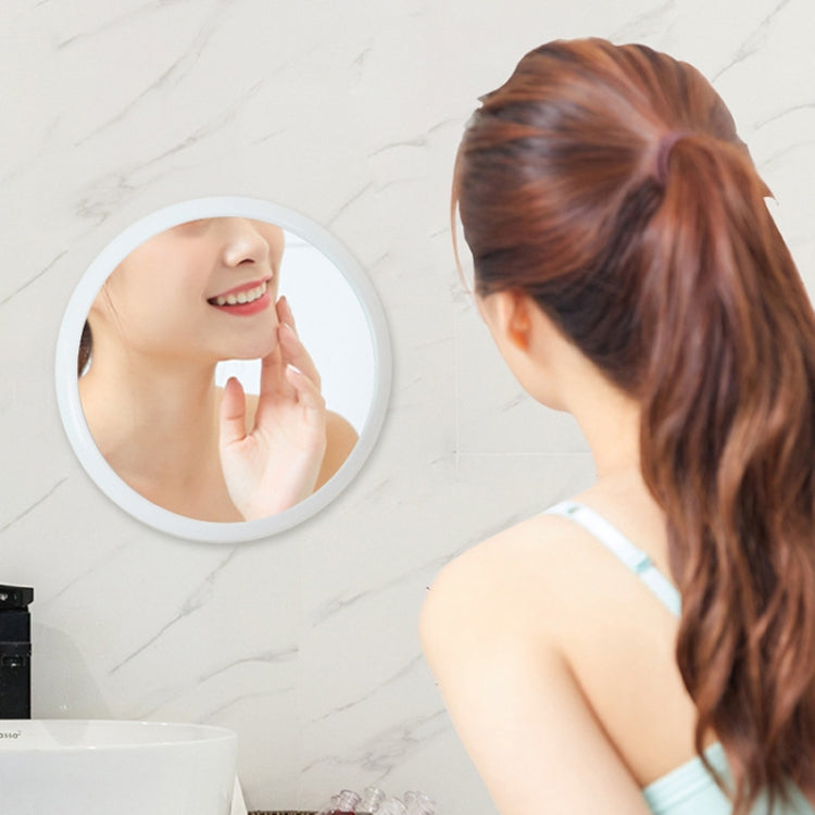 Specchio da bagno senza unghie Specchio da trucco pieghevole rotante