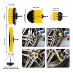 Spazzola per pulizia ruote auto Spazzola per dettagli interni, 19 PCS / Set