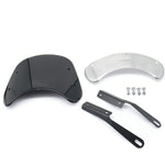 HONGPA DY-002 Parabrezza per PC modificato per moto retrò da 5-7 pollici