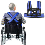 LYAQD-3 Cintura di sicurezza regolabile per sedia a rotelle anticaduta postoperatoria, LYAQD-3 Blue