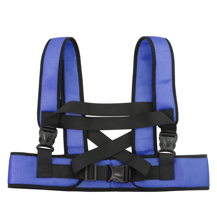 LYAQD-3 Cintura di sicurezza regolabile per sedia a rotelle anticaduta postoperatoria, LYAQD-3 Blue
