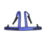 LYAQD-3 Cintura di sicurezza regolabile per sedia a rotelle anticaduta postoperatoria, LYAQD-3 Blue
