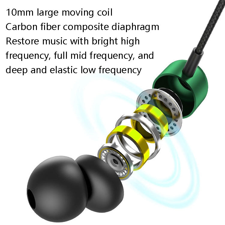 Auricolari in-ear TS6000 con microfono e jack 3,5 mm