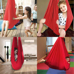 Amaca elastica per bambini Altalena per interni ed esterni, dimensioni:, 1x2.8m (Red), 1x2.8m (Green), 1x2.8m (Dark Blue), 1x2.8m (Purple), 1x2.8m (Sky Blue), 1x2.8m (Silver Gray), 1x2.8m (Black), 1.5x2.8m (Red), 1.5x2.8m (Green), 1.5x2.8m (Dark Blue) ...