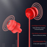 Auricolari in-ear cablati con microfono 3,5 mm