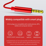 Auricolari in-ear cablati con microfono 3,5 mm