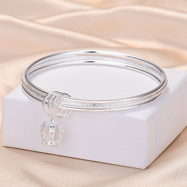 Bracciale a tre anelli solido chiuso da 2 pezzi da donna, misura:, Z104  56mm, Z104 58mm, Z104 60mm, Z104 62mm, Z103 56mm, Z103 58mm, Z103 60mm, Z103 62mm, Z102 Vella Adjustable