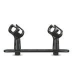 Clip microfono in alluminio doppia e quadrupla testa