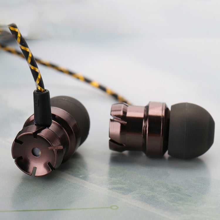 Auricolari In-Ear 3,5 mm Serpente Nero Oro Rosa