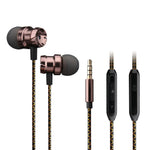 Auricolari In-Ear 3,5 mm Serpente Nero Oro Rosa