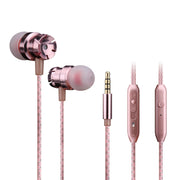 Auricolari In-Ear 3,5 mm Serpente Black Rose Gold